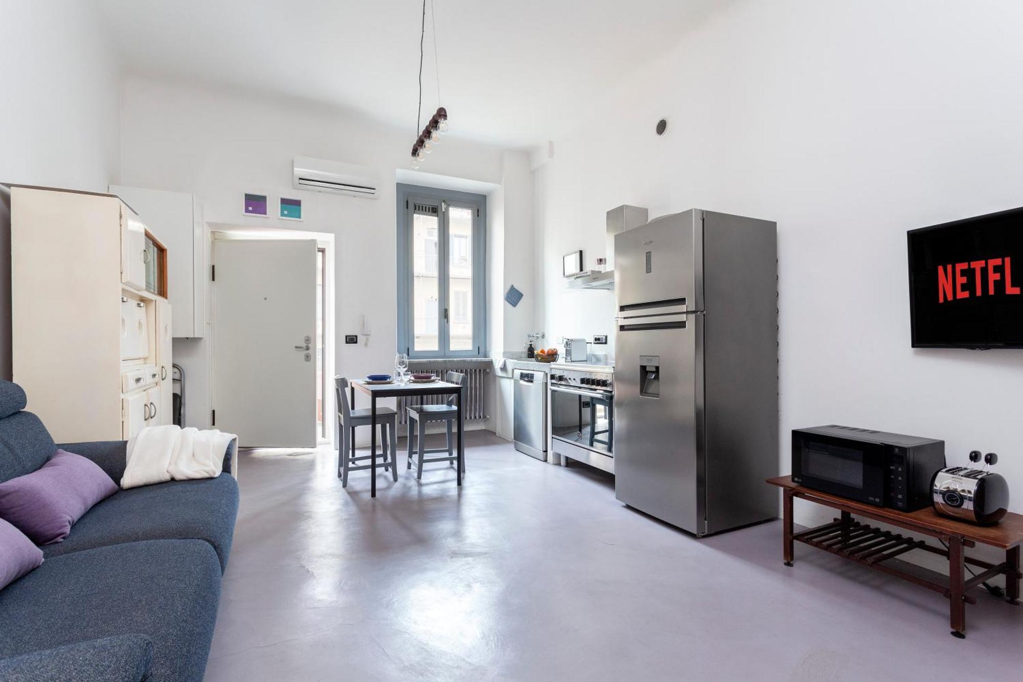 Apartamento Stylish Industrial Flat Milán Exterior foto
