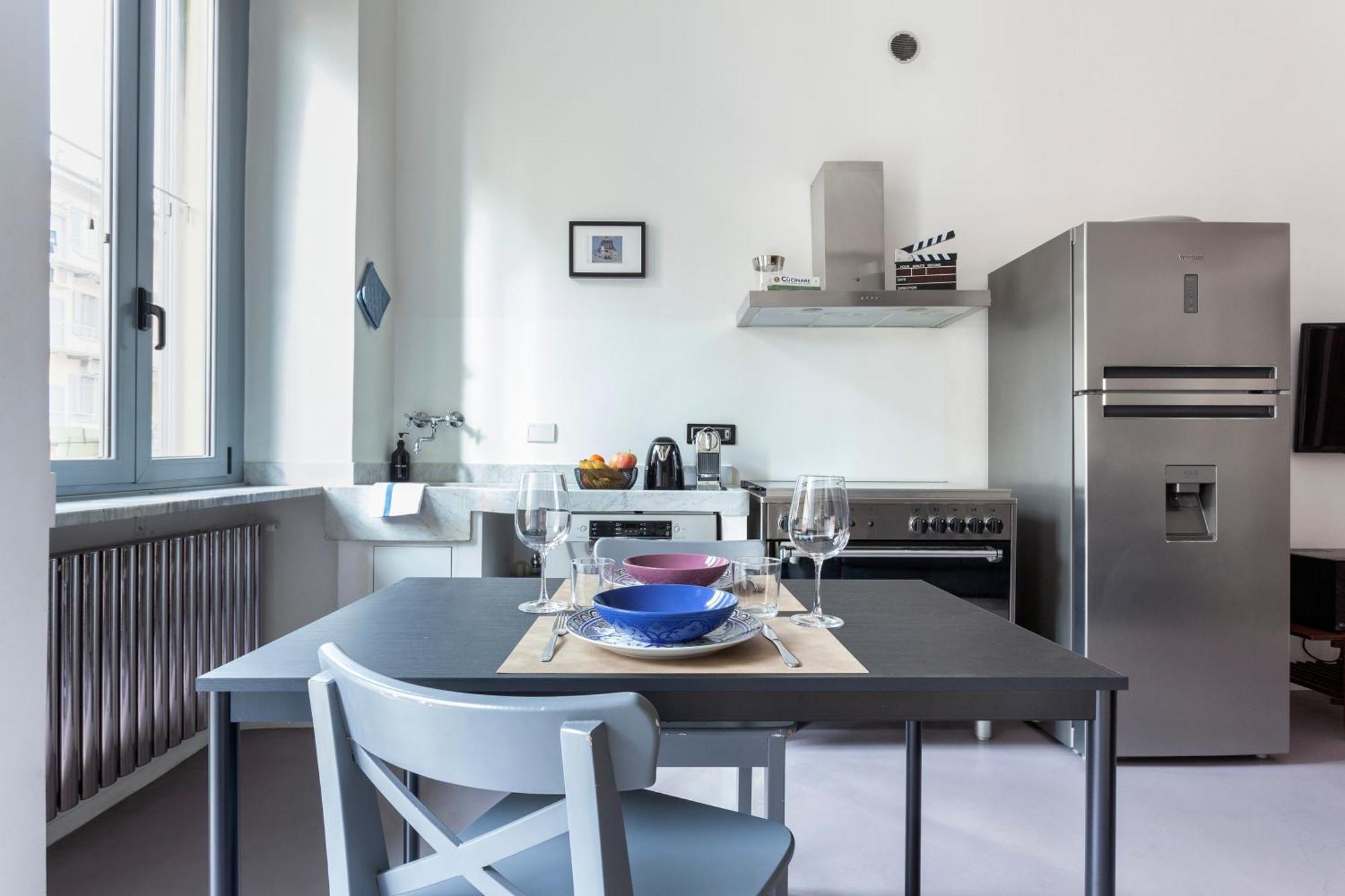 Apartamento Stylish Industrial Flat Milán Exterior foto