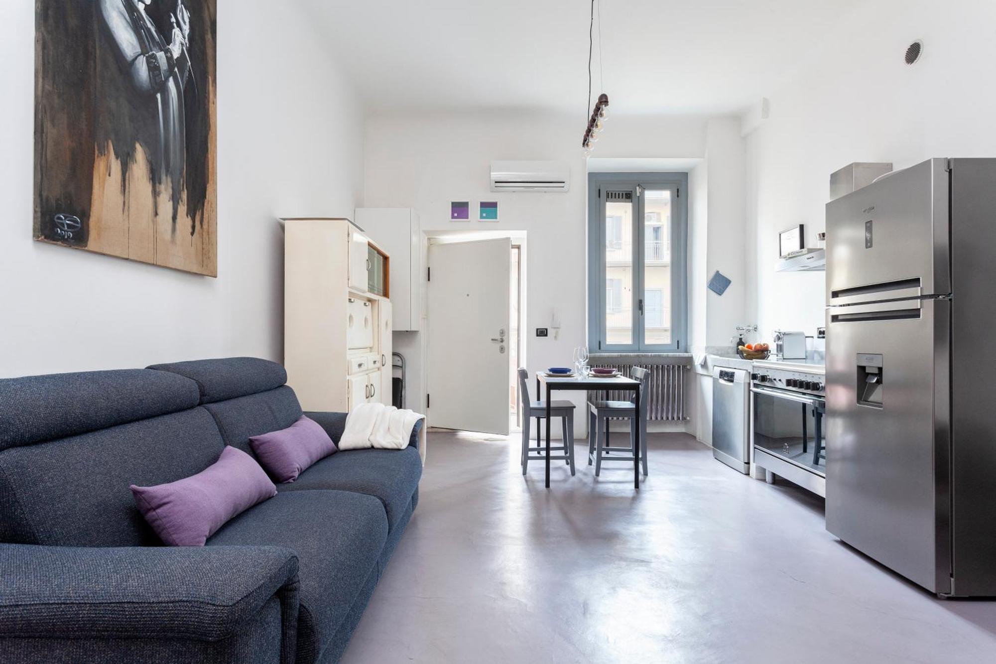 Apartamento Stylish Industrial Flat Milán Exterior foto
